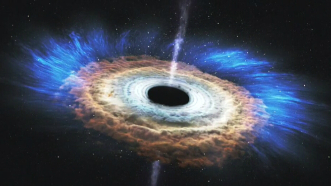 Zobacz, jak czarna dziura rozrywa gwiazdę 